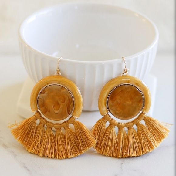Jewelry - Tassel Statement Earrings